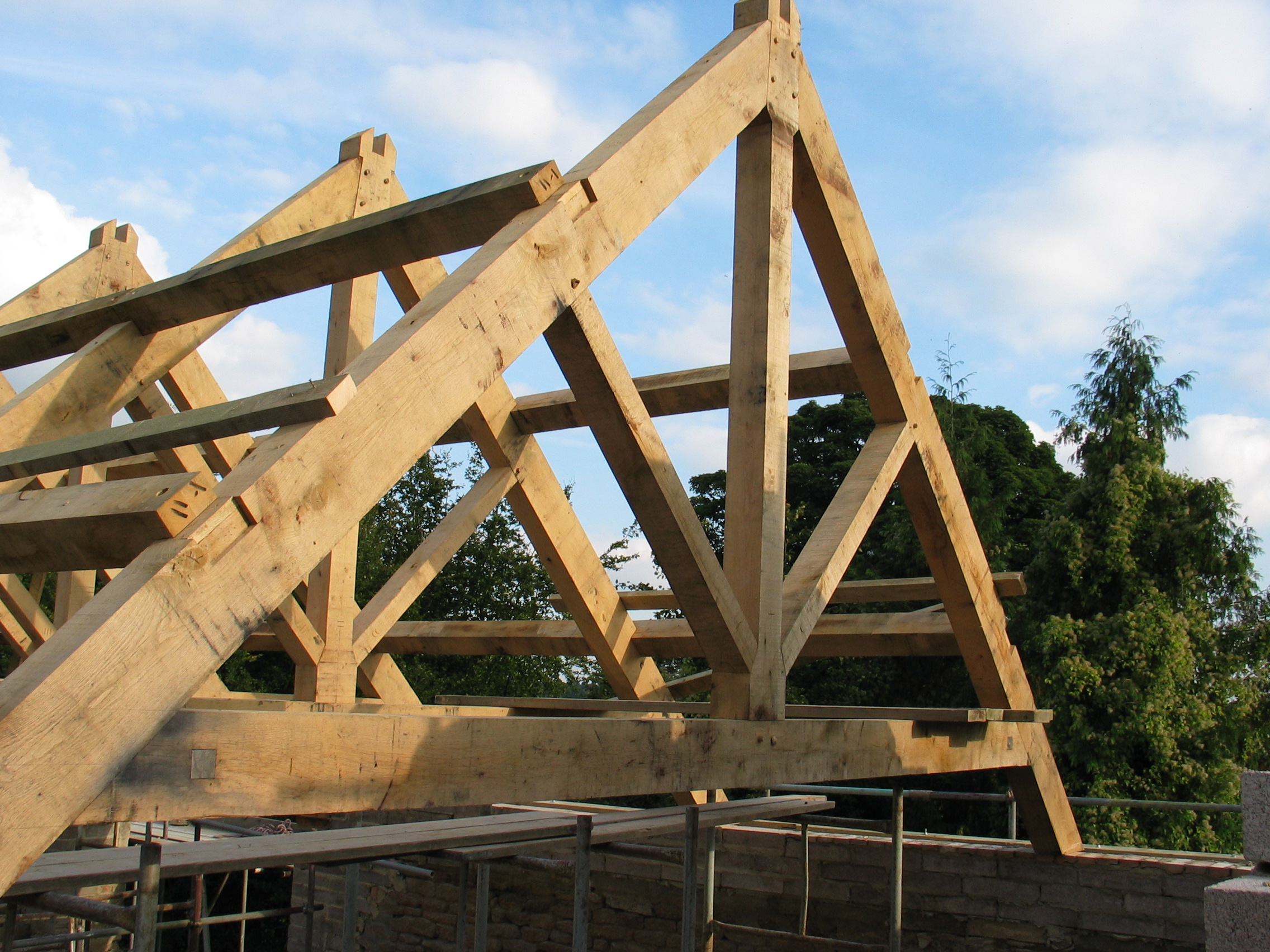 Timber Roof Trusses Design