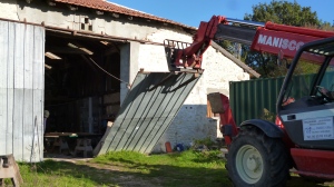 barn conversion, renovation, oak lintel, timber frame