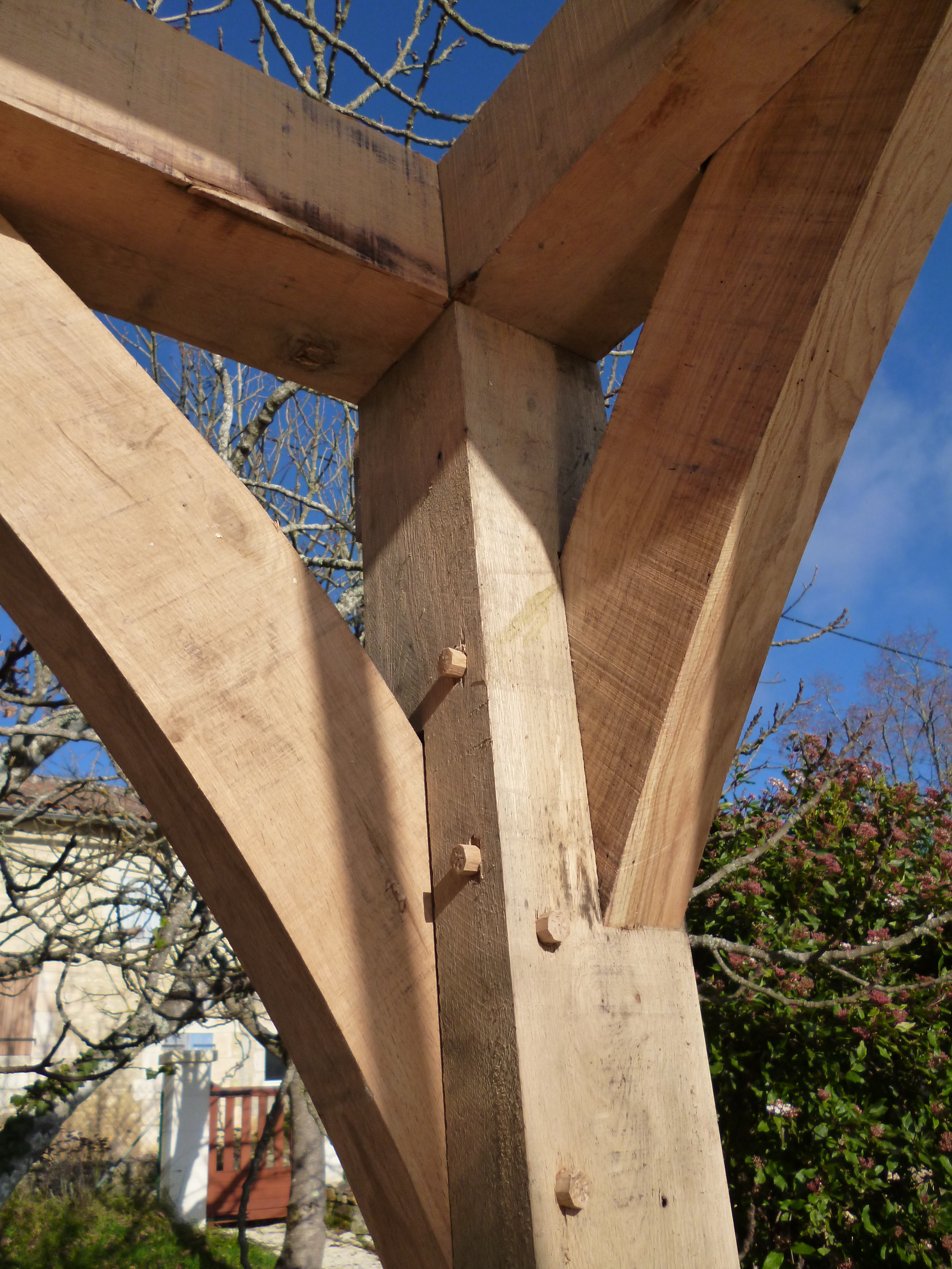 Oak veranda | Oak Timber Framing &amp; Carpentry in France